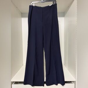 Express Navy Wide-Leg Trousers